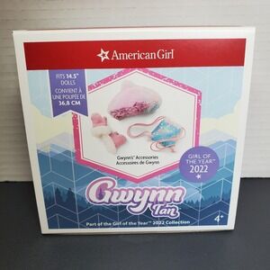 NEW American Girl Gwynn Tan Accessories NIB Girl Of The Year 2022 14.5" Doll
